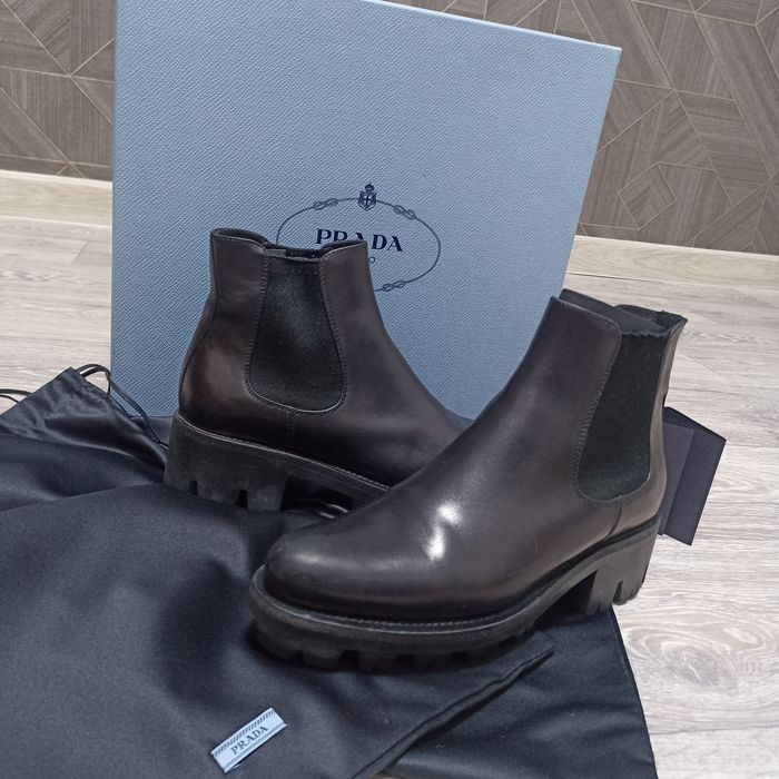Ботинки, Челси Prada