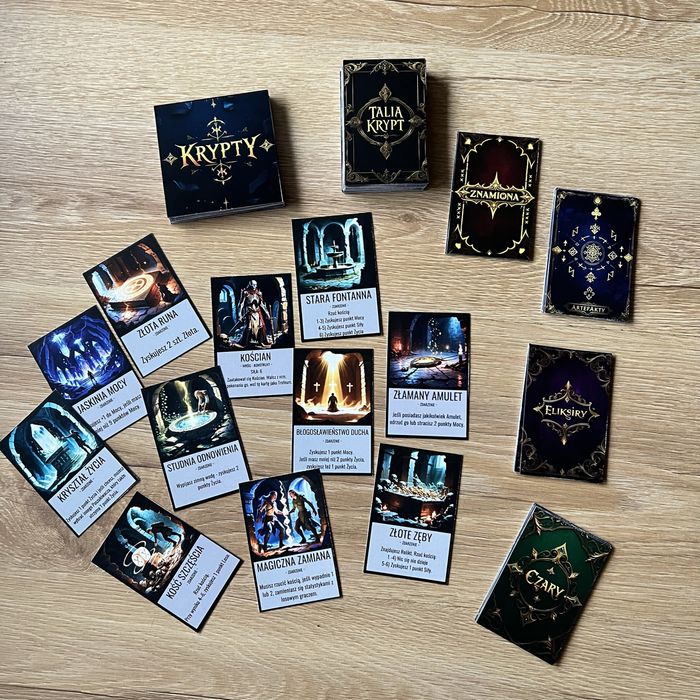 Talisman Magia i Miecz 5 Dodatek KRYPTY- 122 Karty, Czary, Artefakty