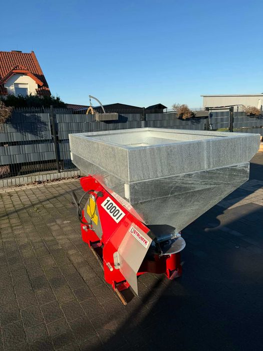 Rozsiewacz STRUMYK GRASS-ROL dwu tarczowy hydraulika transport gratis