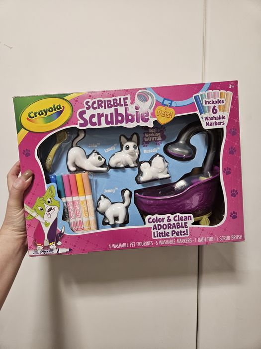 Набір для творчості Crayola Scribble Scrubbie Pets Мої улюбленці