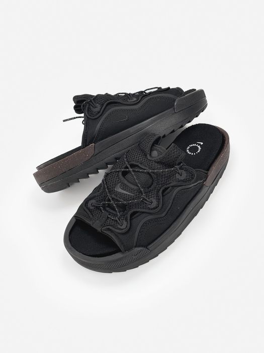 Nike Offline 2.0 Black (CZ0332-001) / Сандалі-мюлі