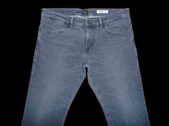 Spodnie dżinsy HUGO BOSS W35/L30=46,5/99cm jeansy