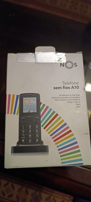 Telefone fixo portátil Nos