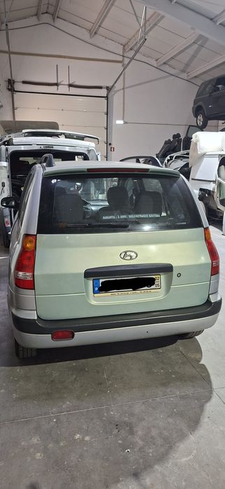 Hyundai matrix ano 2002 1.5crdi (motor danificado) para pecas