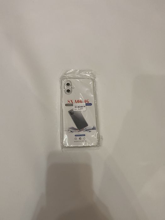 Новий силіконовий чохол Samsung A06