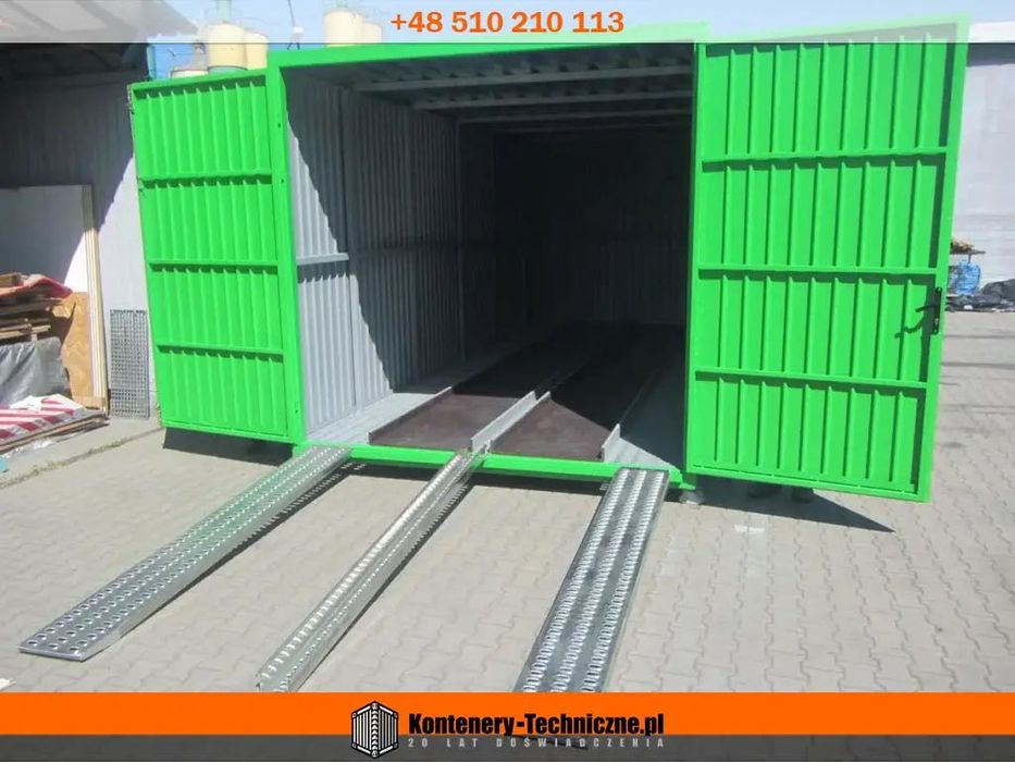 Kontener techniczny 2450x5000 pod magazyn energii | stalowy | producent