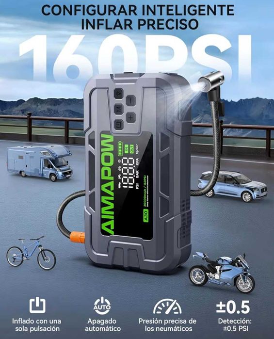Booster/Starter com Compressor