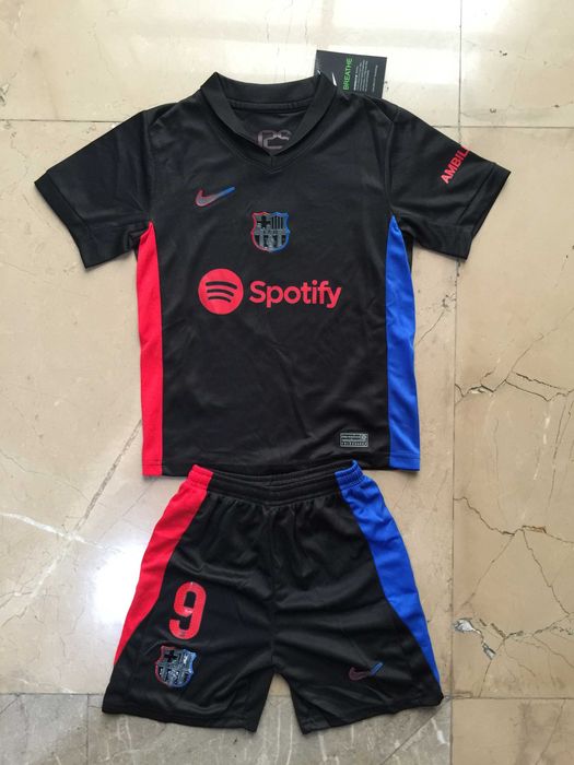 Koszulka piłkarska dla dzieci #9 Lewandowski FC Barcelona Roz.22-28