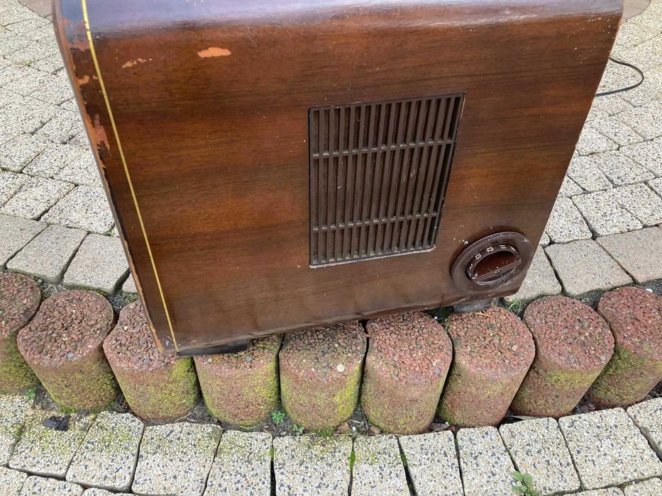 Stary telewizor philips lampowy antyk