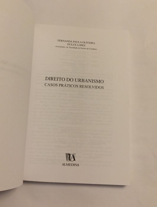 Direito do Urbanismo: Casos Práticos Resolvidos, de Fernanda Paula Oli