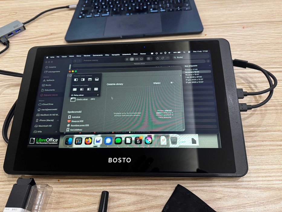 BOSTO BT-12HD – tablet graficzny | używany | bardzo dobry stan