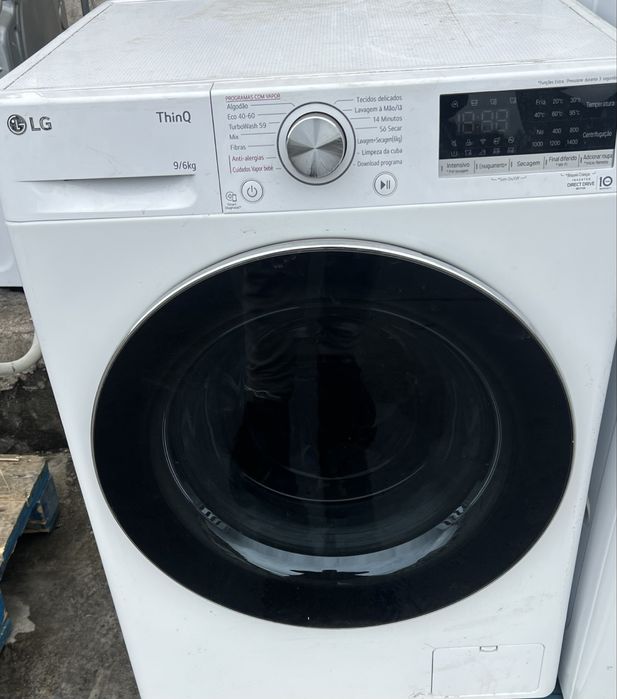 Maquinas lavar roupa, loica e secar