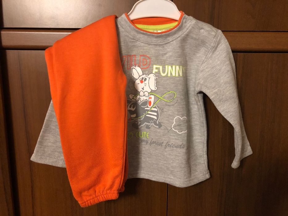 Тёплый костюм. Костюм с начесом. Спортивный костюм. р. 86. Германия.