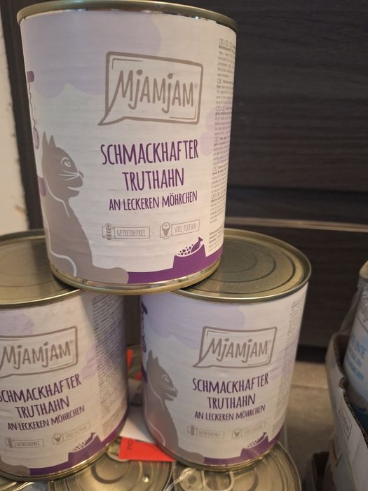 Zestaw mokrej karmy dla kota mjamjam