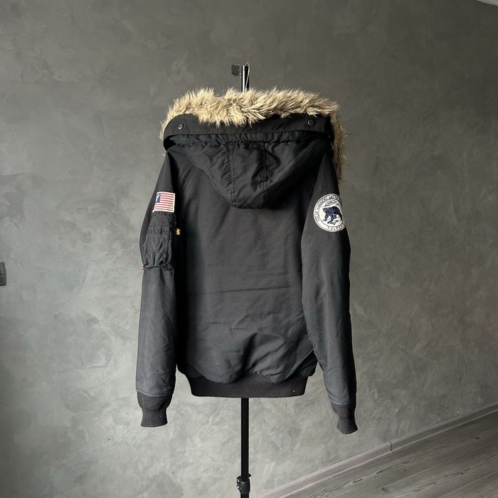 Бомбер Аляска Alpha Industries N2B Fur Hood