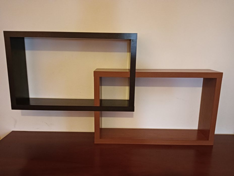 Prateleira/estante Madeira Maciça, como nova! DESIGN excelente*