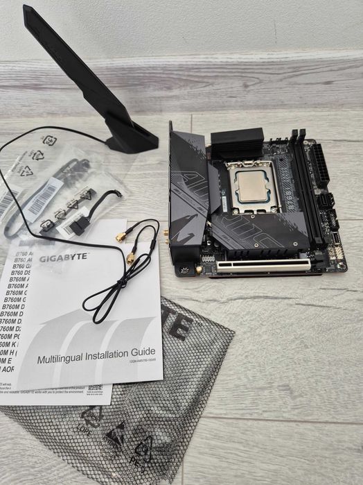 mini-ITX s1700 сет Intel Core i5-12400 +AORUS PRO Wi-Fi. Trade-IN