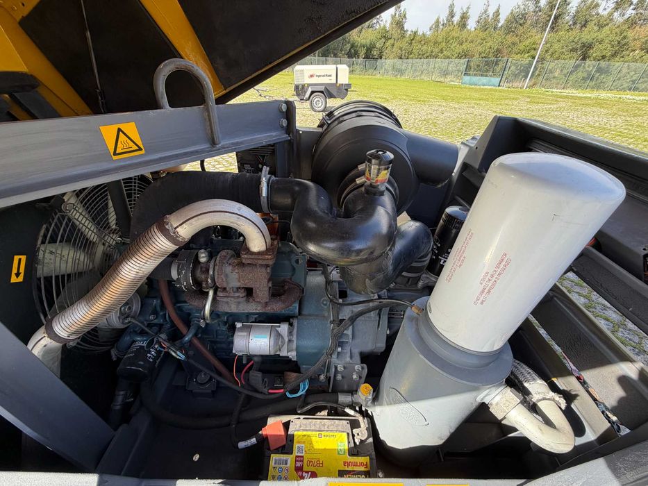 2015 Atlas Copco XAS87KD Compressor de Ar Rebocável
