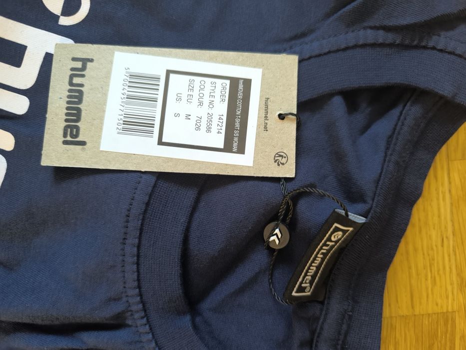 Hummel koszulka granatowa M