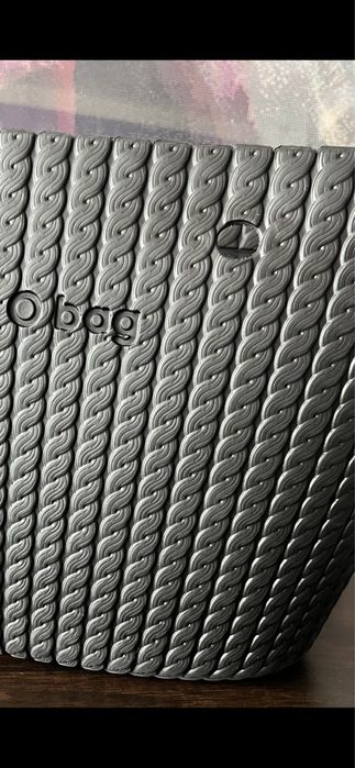 Obag body knit mini nero o bag knit mini nero body