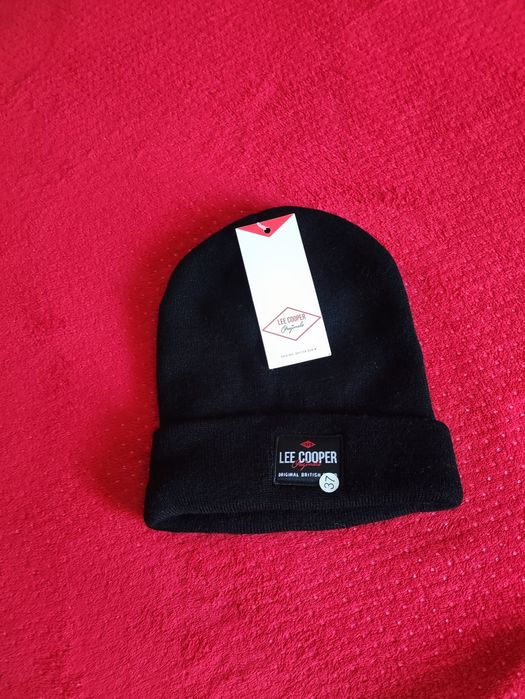Czapka Lee Cooper Czarna uniwersalna uniseks
