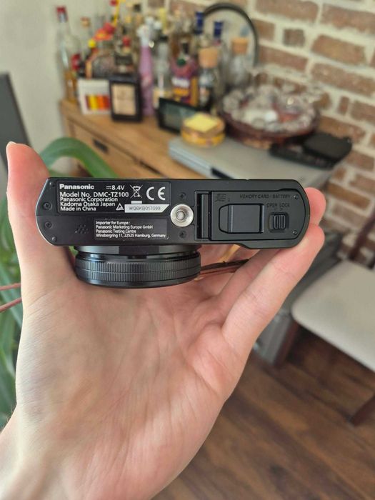 Panasonic Lumix TZ100 + bateria + ładowarka uniwersalna | przebieg 1000 zdjęć