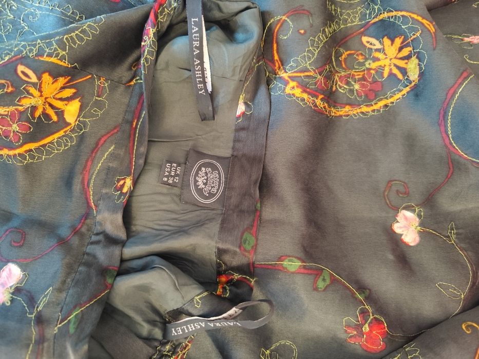 Spódnica silk hafowana