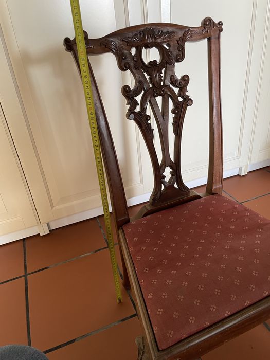 Pequena cadeira, estilo inglês