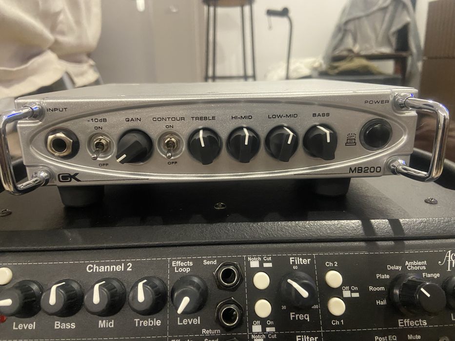 Gallien Krueguer MB200 amplificador para baixo ou contrabaixo