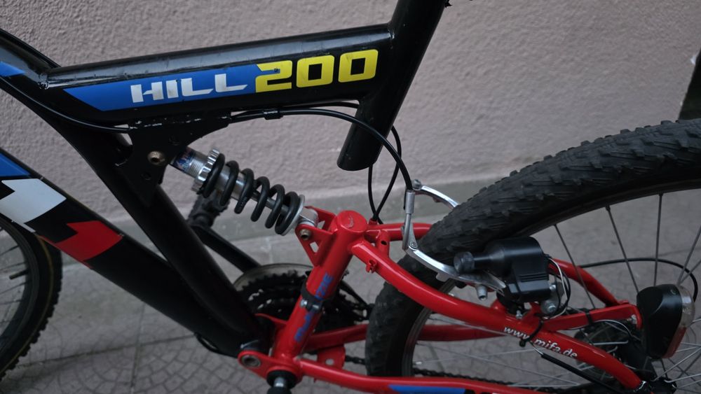 Rower MTB koła 26 cali, amortyzowany widelec i rama