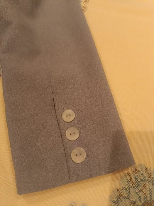 Casaco cinzento tamanho L