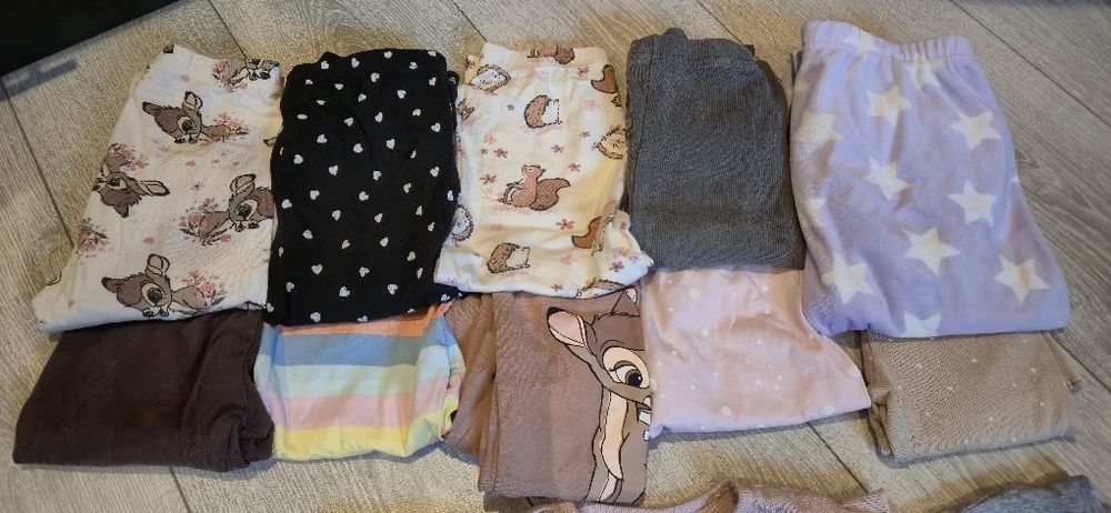 Paka ubrań 134 dziewczynka