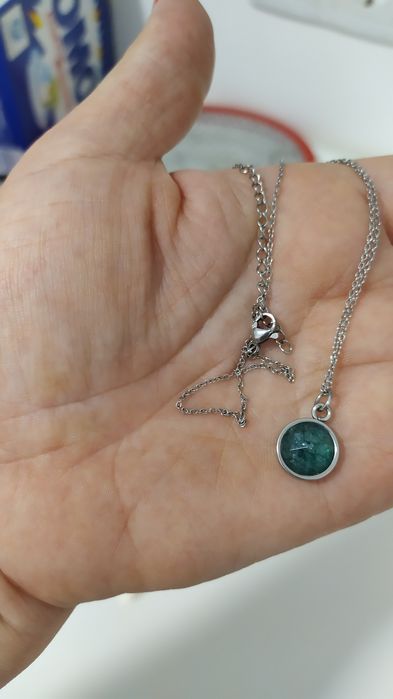 Colar em aço inoxidável