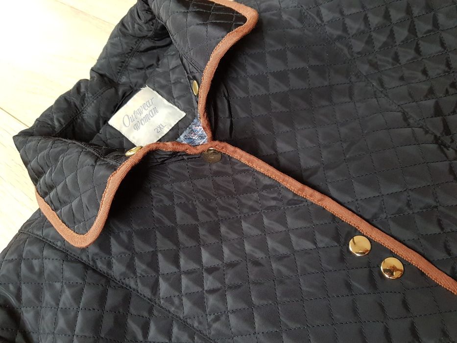 Taliowana kurtka ramoneska 2XL stan idealny