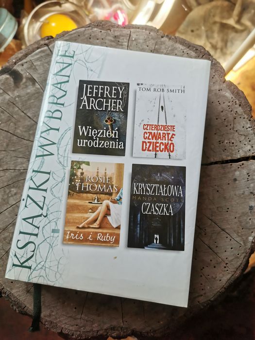 Książka 4 książki w jednej powieść kryminał