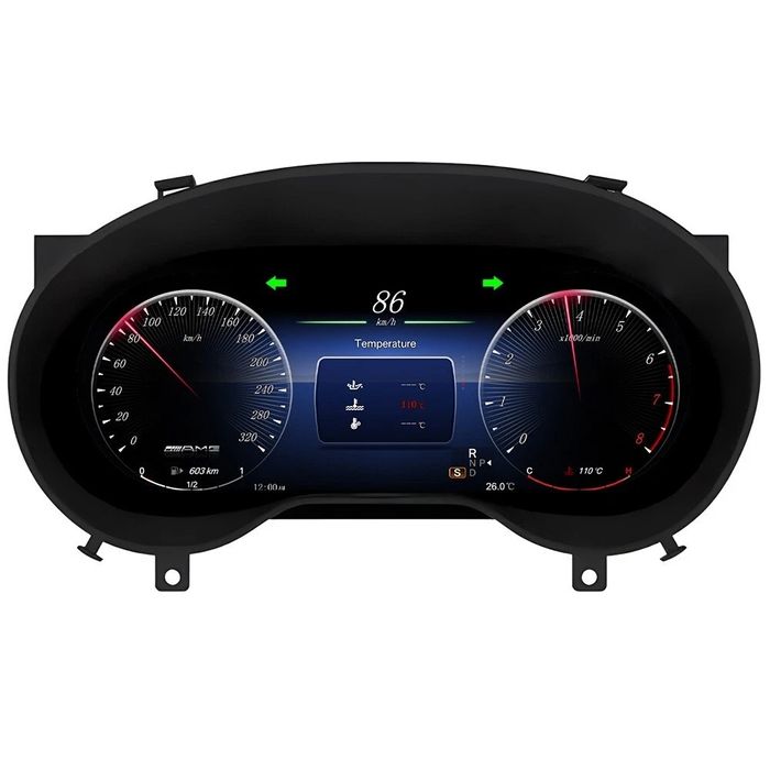 Quadrante Digital Mercedes CLA/GLA/Classe A (Novo)