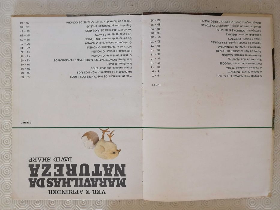 Livro ver e aprender - maravilhas da natureza