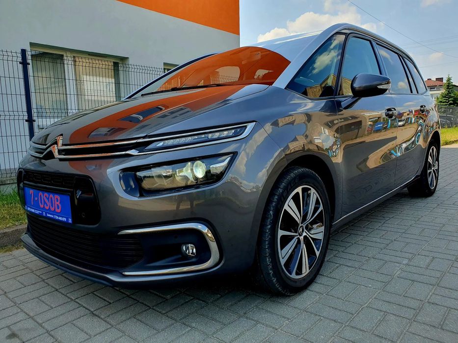 Citroën C4 SpaceTourer 2.0BlueHDi 150Ps. Automat 7 osób Panorama Navi Kam.Cofania 2018