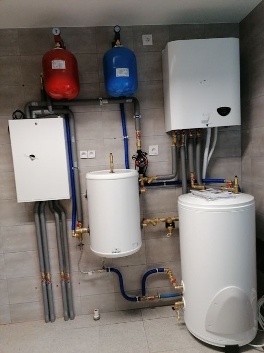 Instalacje hydrauliczne WOD-KAN,CO,GAZ,biały montaż