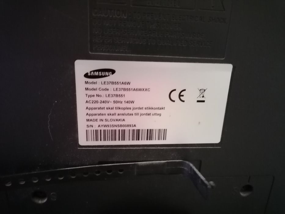TV Samsung 109 cm