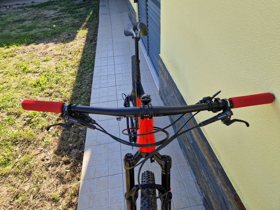 Bicicleta Cannondale carbon HT Tamanho L