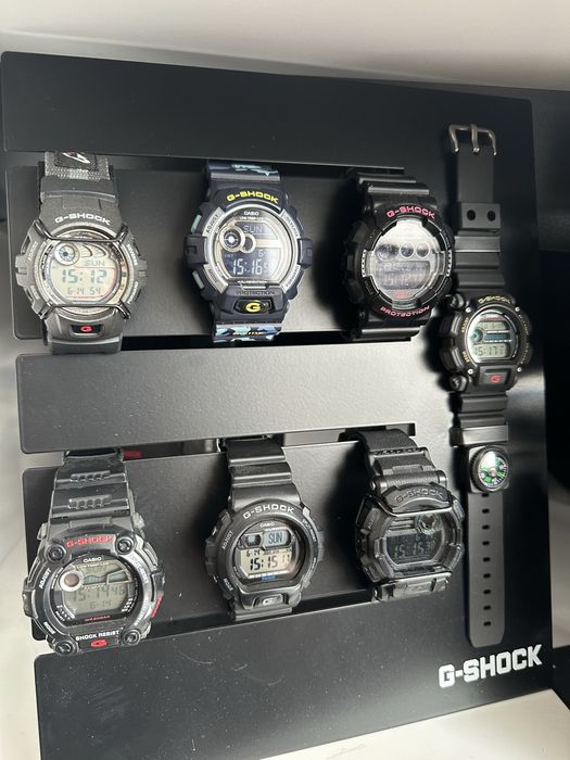 Kolekcja zegarkow Casio Gshock