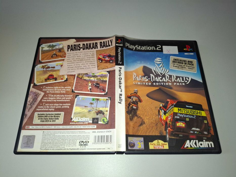Paris Dakar Rally Limited Edition Pack - Sony PS2