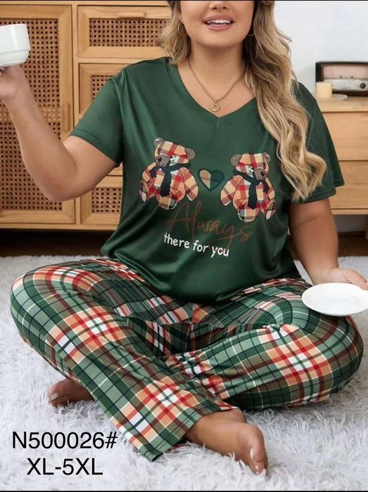 Піжама жіноча (батал), бамбук