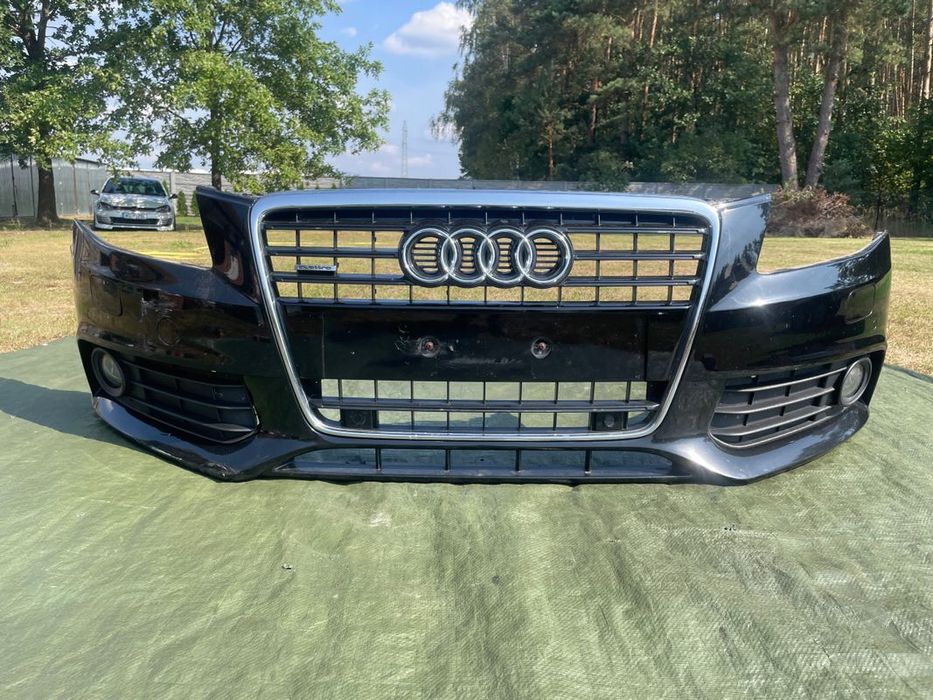 Zderzak Przód Przedni Audi A4 B8 Ly9b Spryski Pod Xenon Pdc 8ka