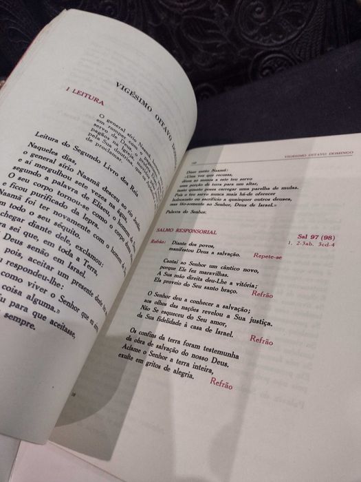Missal Romano Leccionário Ano C Tempo Comum, Advento, Quaresma