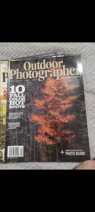 Zestaw 10 amerykańskich magazynów czasopism Outdoor Photographer