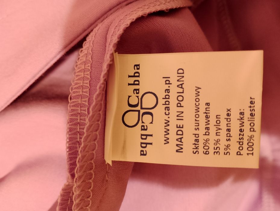 Garnitur damski Fioletowy liliowy komplet żakiet 40 spodnie 38