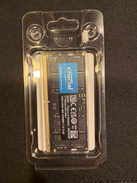 Pamieć ram Crucial 16GB DDR5 - 4800 SODIMM