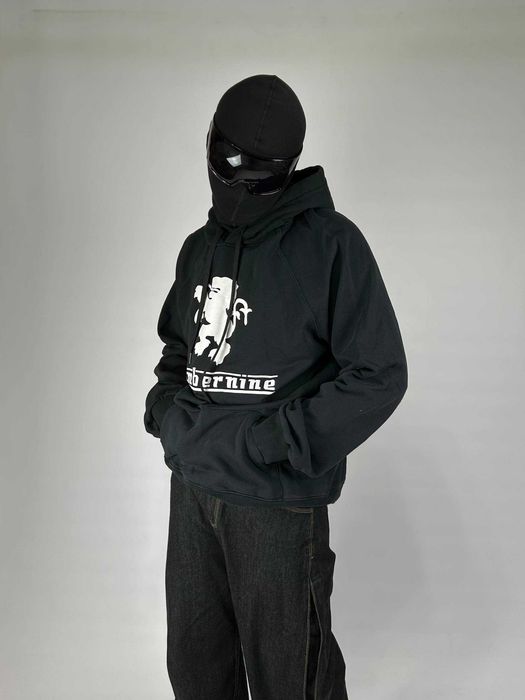 Худі Number (N)ine lion black чорна худи черная кофта skinny